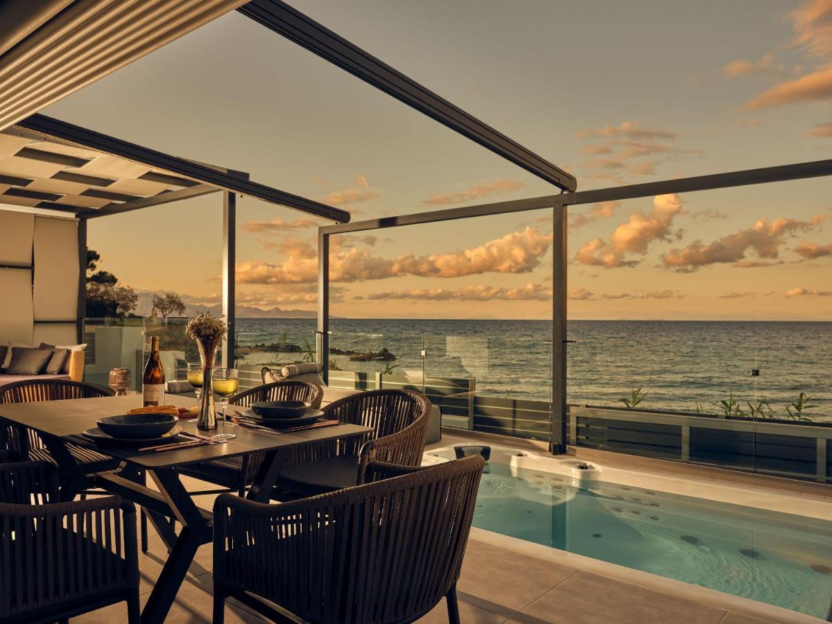 Blue View Villa - Coastal Elegance With Swim Spa, By Zantewize Alykanas  Zewnętrze zdjęcie