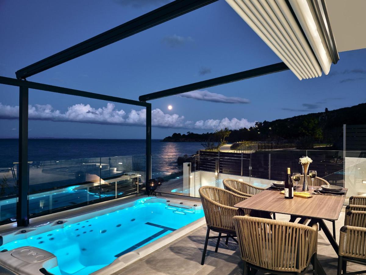 Blue View Villa - Coastal Elegance With Swim Spa, By Zantewize Alykanas  Zewnętrze zdjęcie
