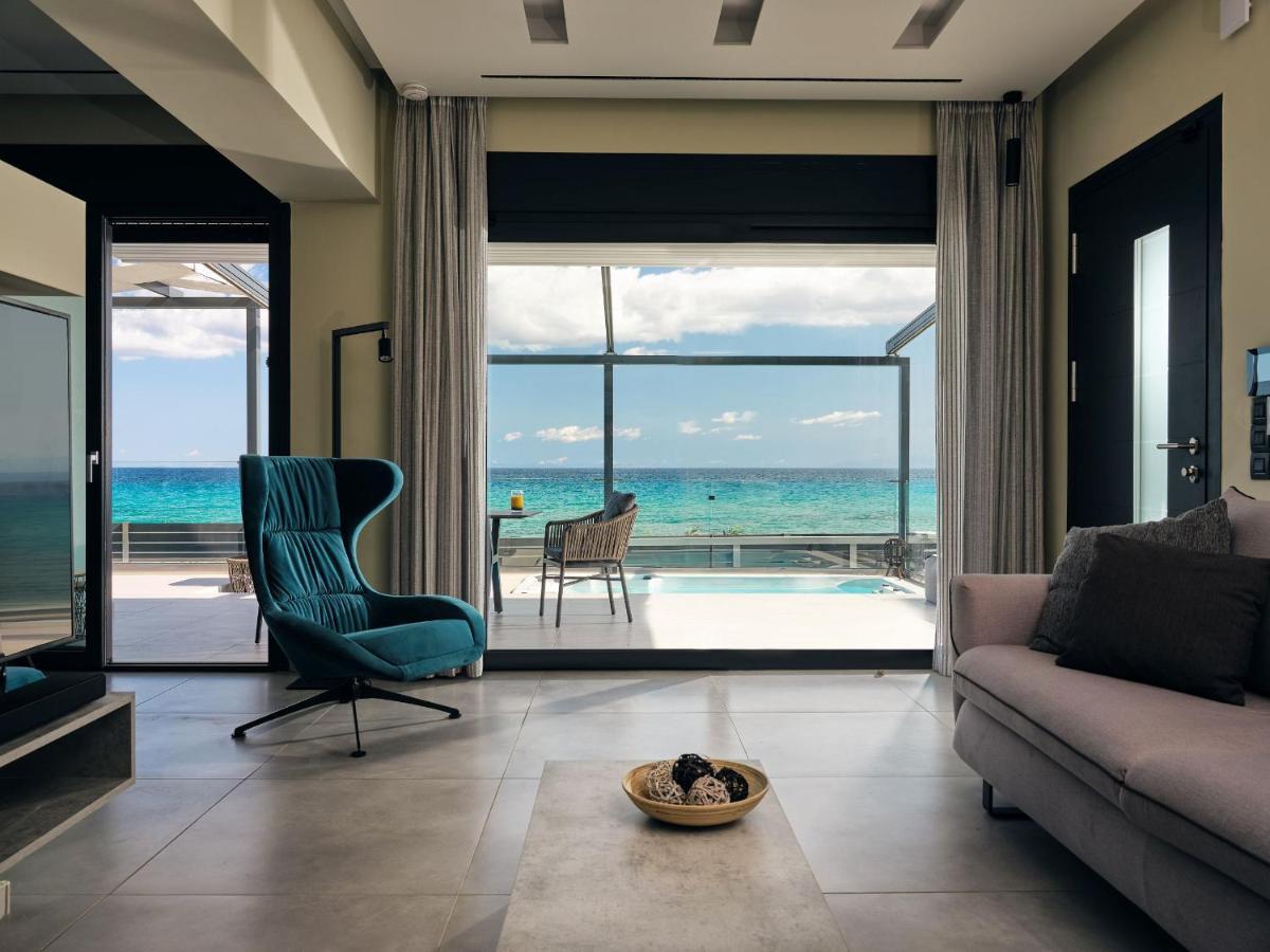 Blue View Villa - Coastal Elegance With Swim Spa, By Zantewize Alykanas  Zewnętrze zdjęcie