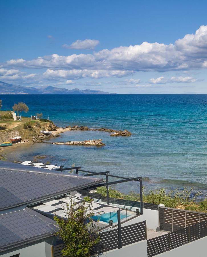 Blue View Villa - Coastal Elegance With Swim Spa, By Zantewize Alykanas  Zewnętrze zdjęcie