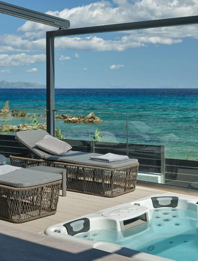 Blue View Villa - Coastal Elegance With Swim Spa, By Zantewize Alykanas  Zewnętrze zdjęcie